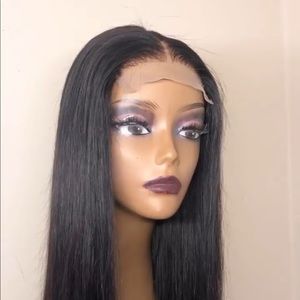 20” - Brazilian virgin hair lace closure wig (4x4)
